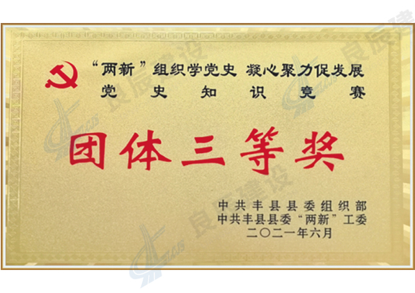 團(tuán)體三等獎(jiǎng)